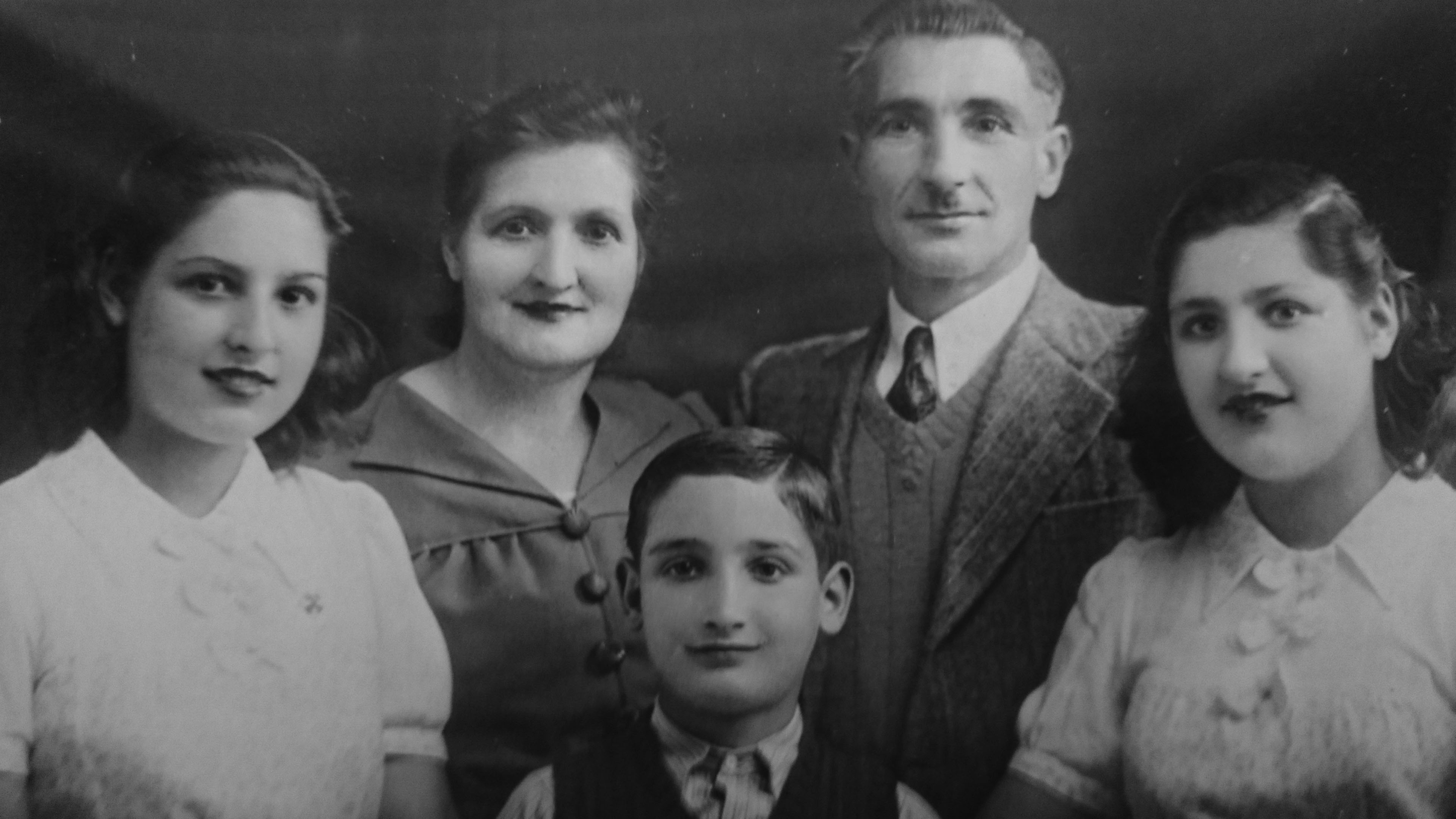 Michael and Franziska Hadjiyannis with their daughters Hedwig and Theodora, and son Franciskos. This seems to be the only surviving picture of the whole family, probably taken in Cyprus around the end of WW2. Michael and Franziska Hadjiyannis with their daughters Hedwig and Theodora, and son Franciskos. This seems to be the only surviving picture of the whole family, probably taken in Cyprus around the end of WW2.